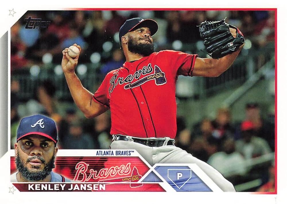 2023 Topps Kenley Jansen #30 Atlanta Braves