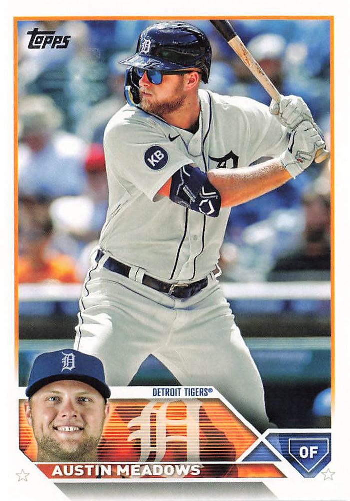 2023 Topps Austin Meadows #252 Detroit Tigers