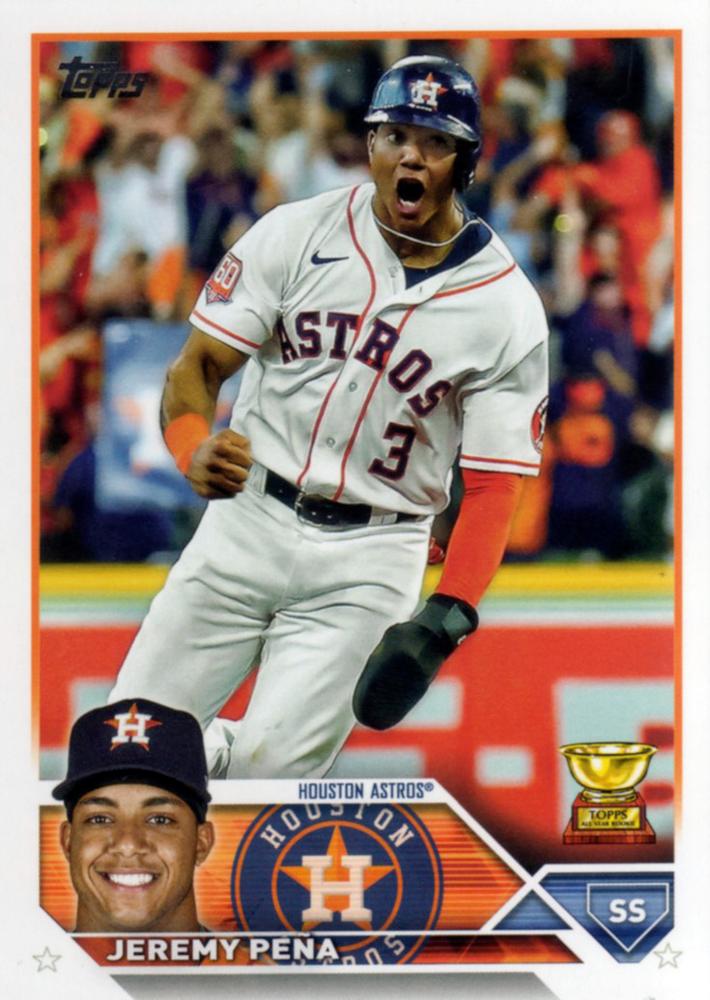 2023 Topps Jeremy Pena #347 Houston Astros