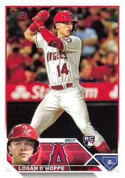 2023 Topps Logan O'Hoppe RC #363 Los Angeles Angels