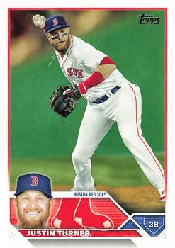 2023 Topps Justin Turner #403 Boston Red Sox