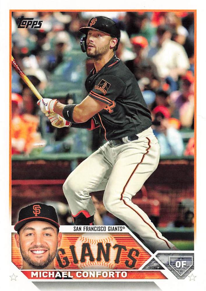 2023 Topps Michael Conforto #419 San Francisco Giants