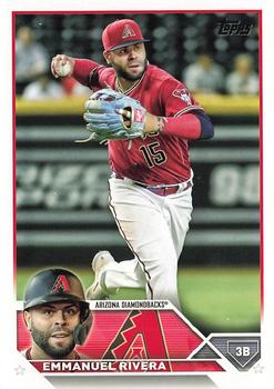 2023 Topps Emmanuel Rivera #431 Arizona Diamondbacks