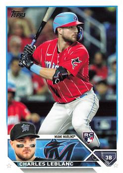 2023 Topps Charles Leblanc RC #446 Miami Marlins