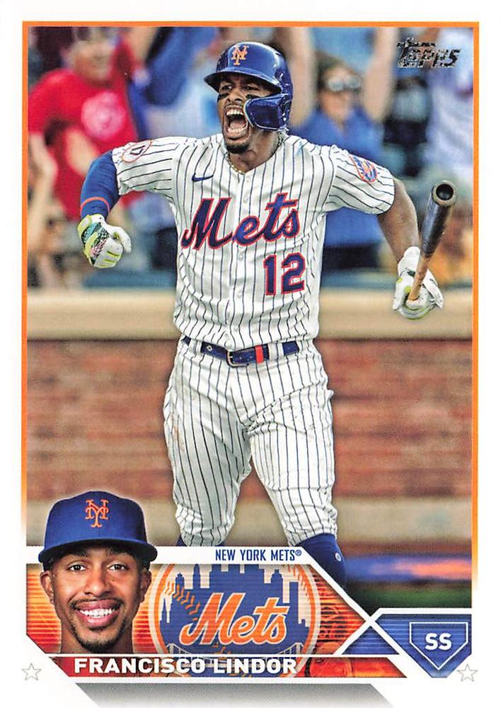 2023 Topps Francisco Lindor #450 New York Mets
