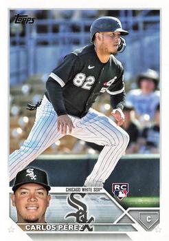 2023 Topps Carlos Perez RC #452 Chicago White Sox