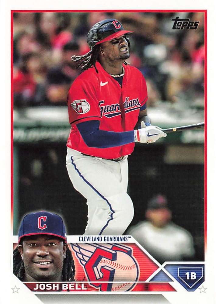 2023 Topps Josh Bell #488 Cleveland Guardians