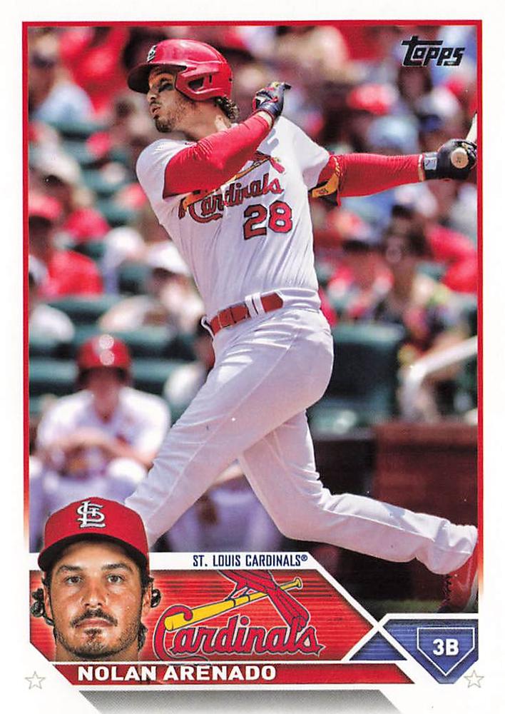 2023 Topps Nolan Arenado #500 St. Louis Cardinals