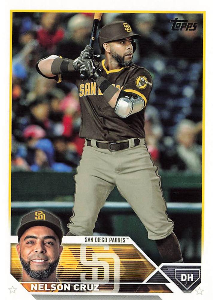 2023 Topps Nelson Cruz #520 San Diego Padres