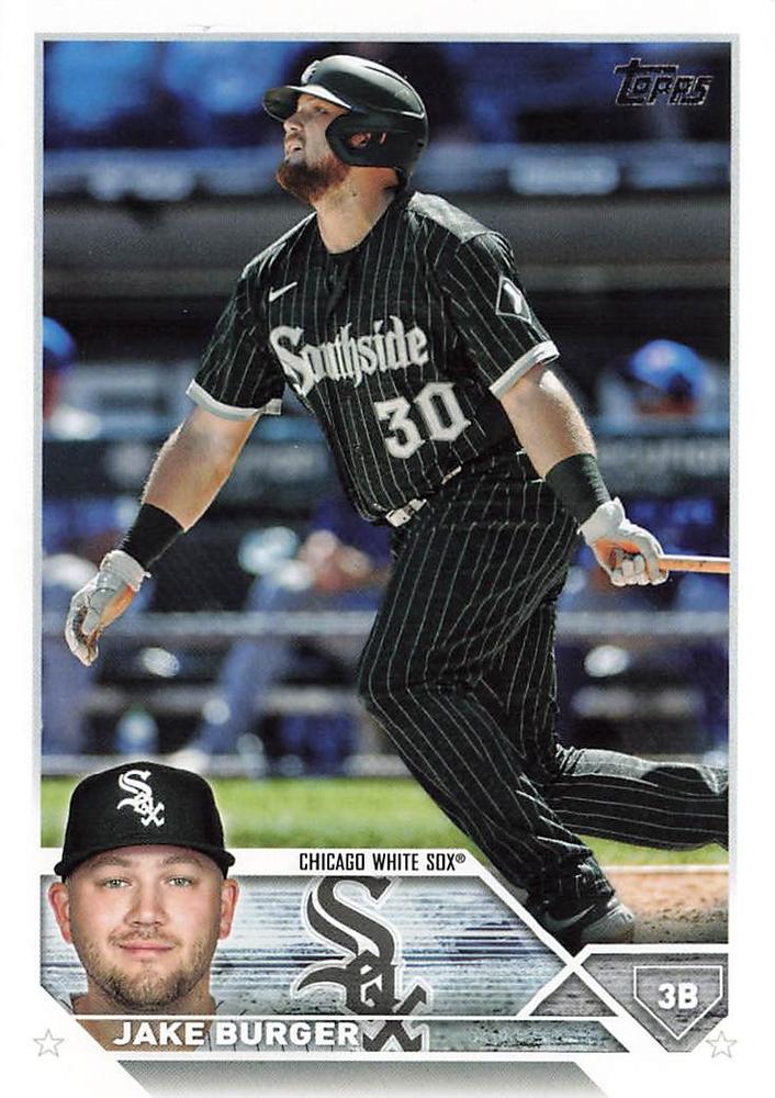 2023 Topps Jake Burger #528 Chicago White Sox