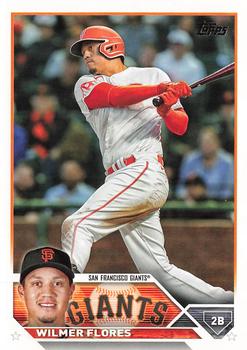 2023 Topps Wilmer Flores #552 San Francisco Giants