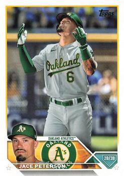 2023 Topps Jace Peterson #619 Oakland Athletics