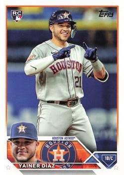 2023 Topps Yainer DÃaz RC #635 Houston Astros