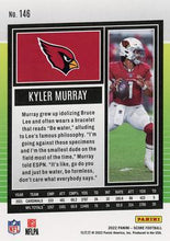 تحميل الصورة إلى عارض المعرض، 2022 Panini Score Base Kyler Murray #146 Arizona Cardinals