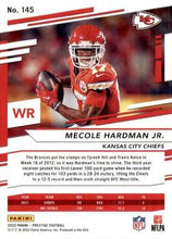 将图片加载到图库查看器,2022 Panini Prestige Base Mecole Hardman Jr. #145 Kansas City Chiefs
