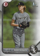Load image into Gallery viewer, 2022 Bowman Draft Noah Schultz FBC 1st Bowman BD-56 Chicago White Sox