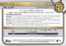 تحميل الصورة إلى عارض المعرض، 2022 Bowman Draft Robby Snelling FBC 1st Bowman BD-82 San Diego Padres