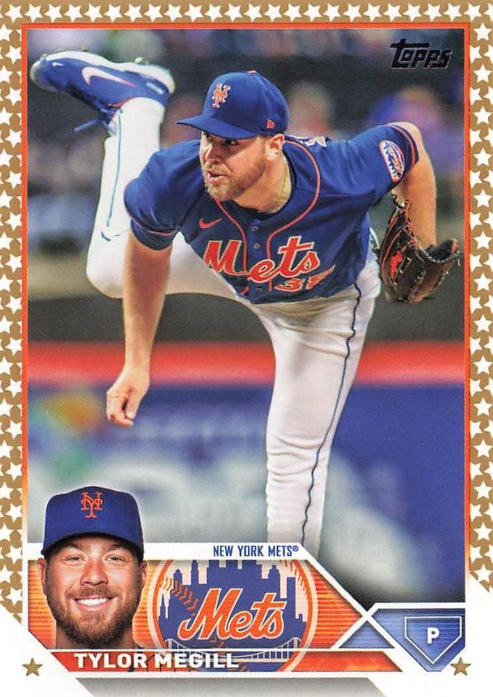 2023 Topps Gold Star Tylor Megill #83 New York Mets
