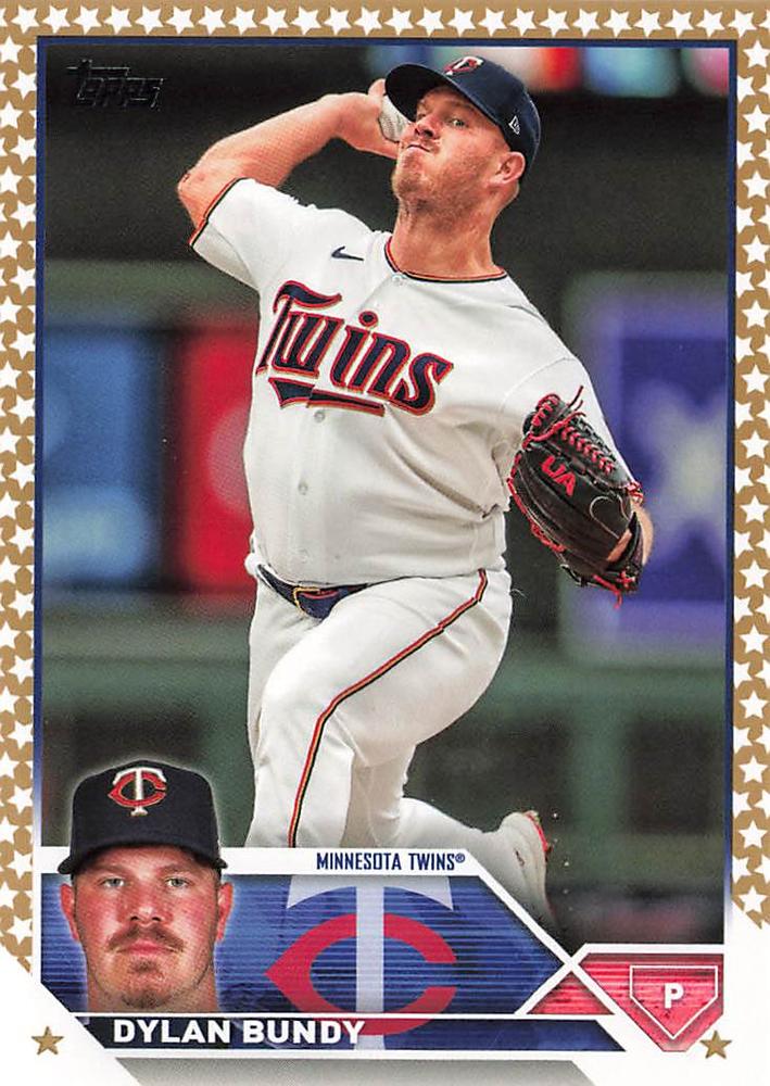 2023 Topps Gold Star Dylan Bundy #136 Minnesota Twins