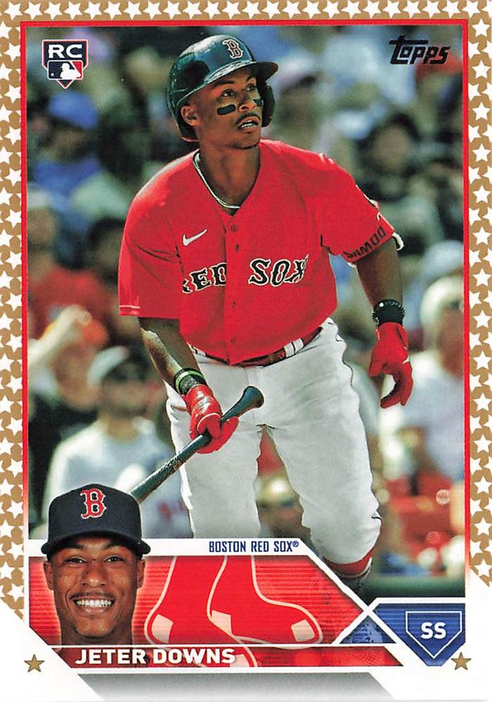 2023 Topps Gold Star Jeter Downs Rookie #165 Boston Red Sox