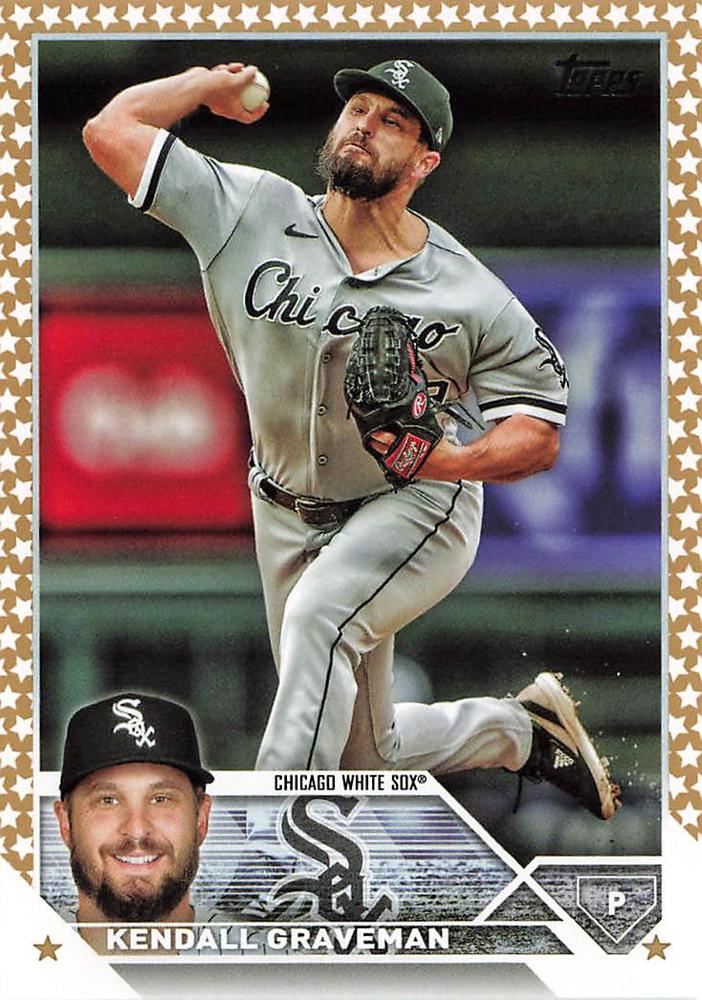 2023 Topps Gold Star Kendall Graveman #177 Chicago White Sox
