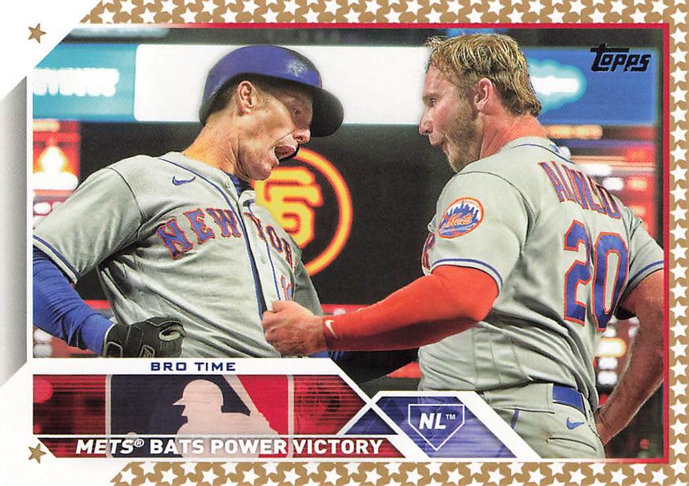 2023 Topps Gold Star Pete Alonso Combo Cards #190 New York Mets
