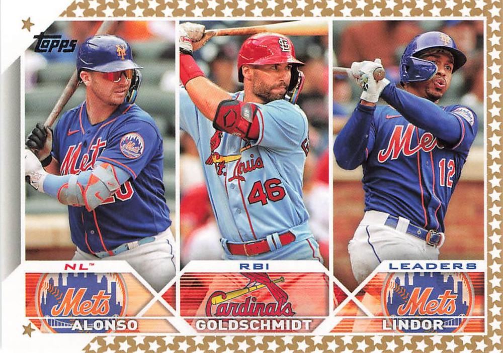 2023 Topps Gold Star Paul Goldschmidt League Leaders #240 St. Louis Cardinals