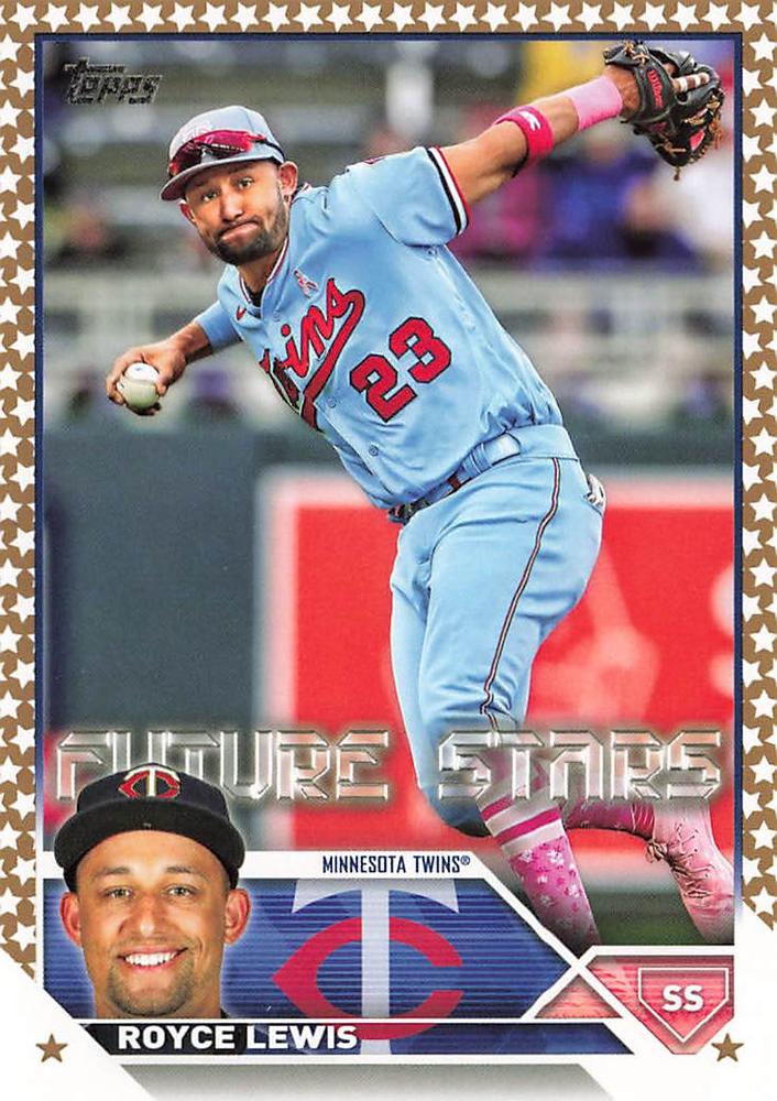 2023 Topps Gold Star Gold Star Royce Lewis - Future Stars #451 Minnesota Twins