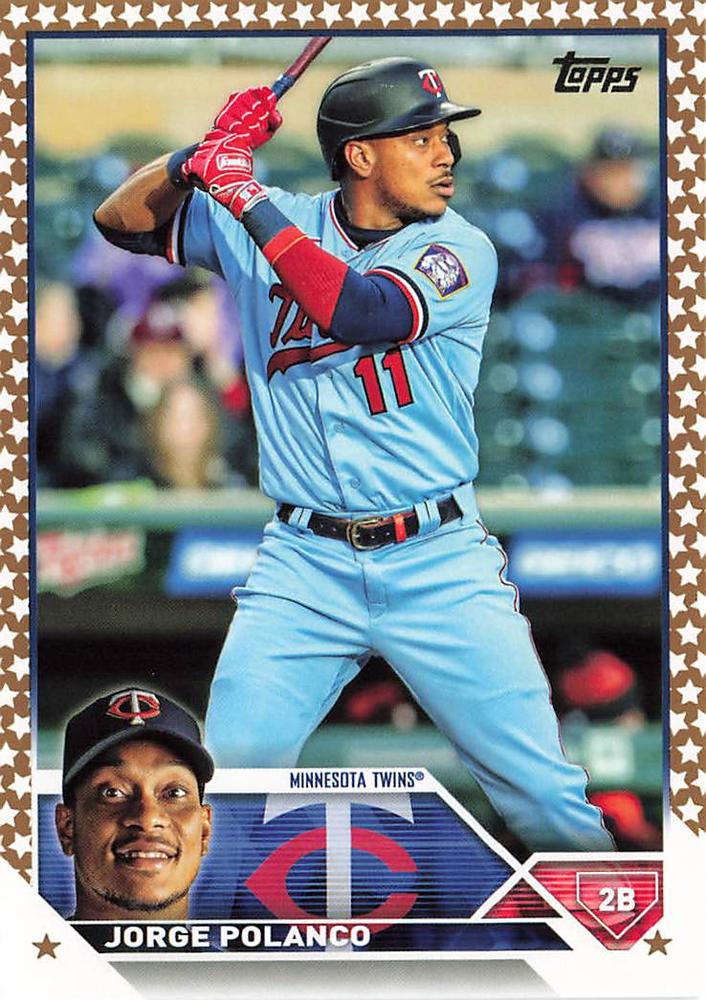 2023 Topps Gold Star Gold Star Jorge Polanco #515 Minnesota Twins