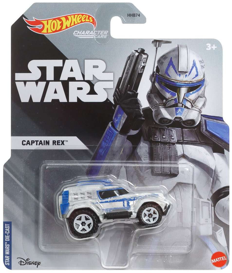 Hot Wheels Character Star Wars Die-Cast Captain Rex