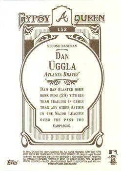 2012 Topps Gypsy Queen Dan Uggla # 152 Atlanta Braves