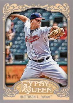 2012 Topps Gypsy Queen Justin Masterson # 274 Cleveland Indians