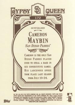 2012 Topps Gypsy Queen Cameron Maybin # 172 San Diego Padres