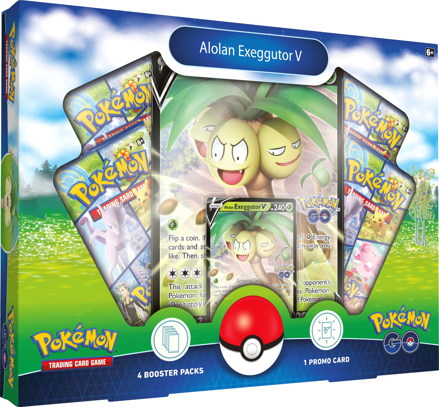 Pokémon TCG Pokémon Go Collection Alolan Exeggutor V