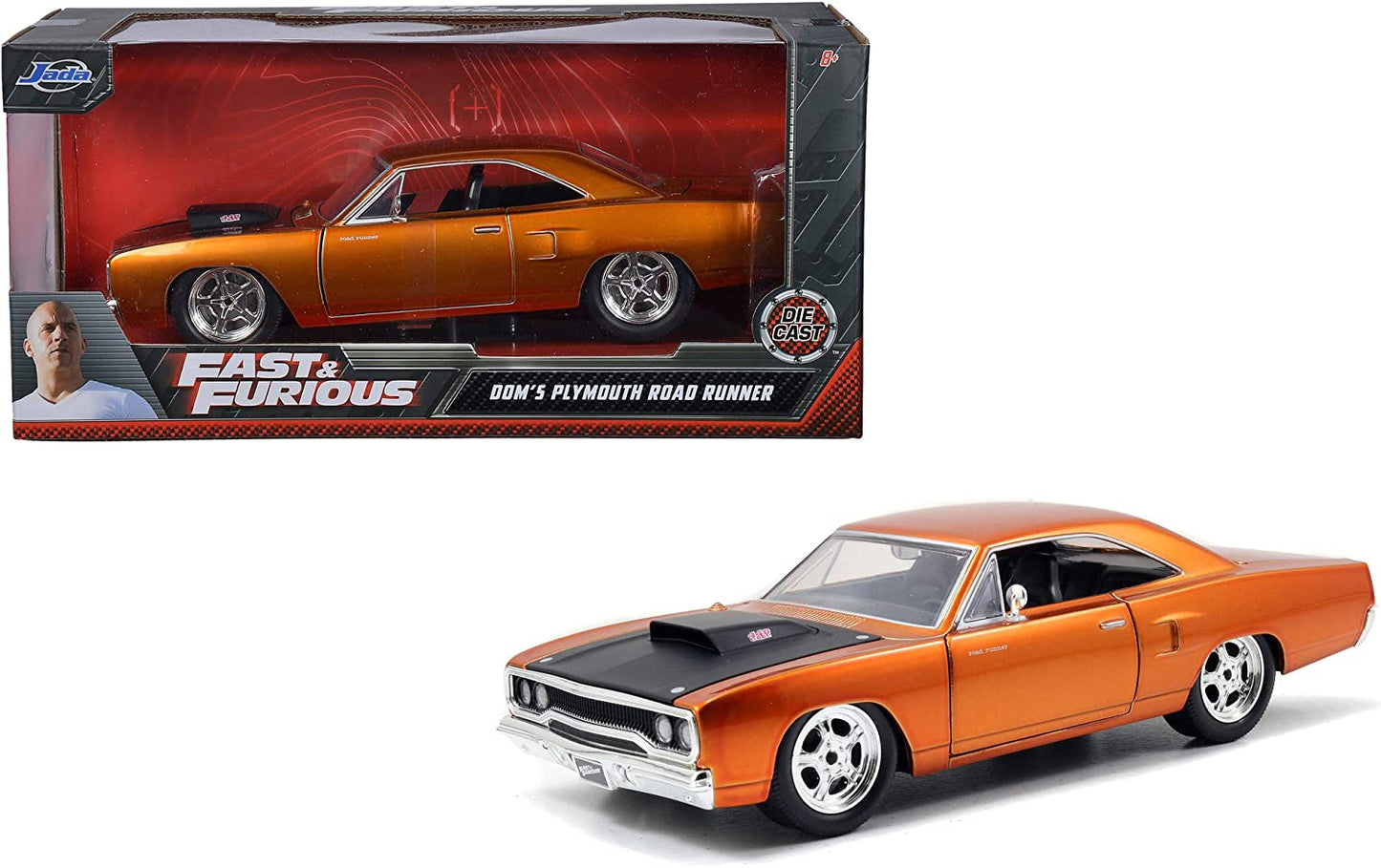 Jada Fast & the Furious Dom's Plymouth Road Runner Diecast