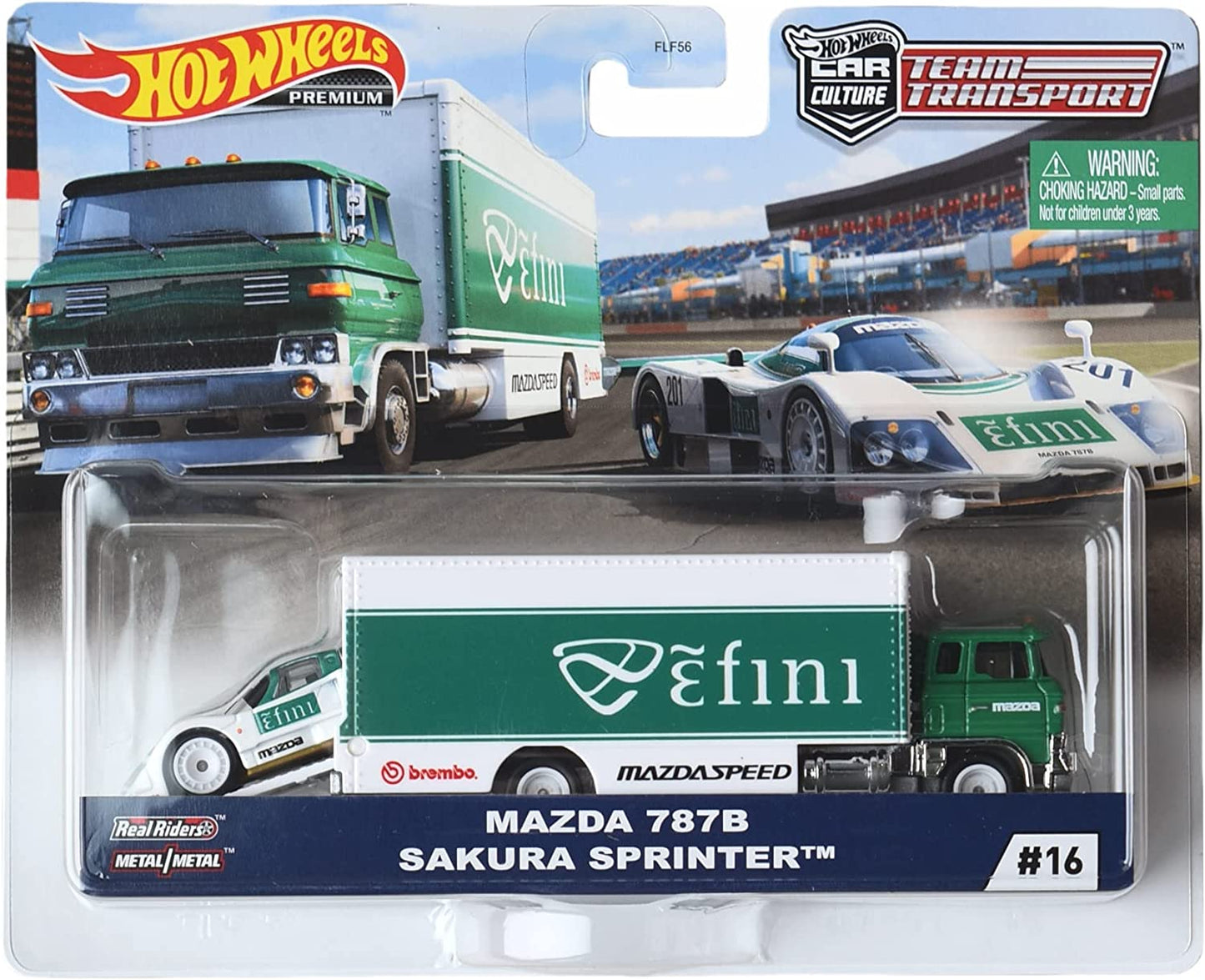Hot Wheels Car Culture Team Transport Mazda 787B & Sakura Sprinter - walk-of-famesports