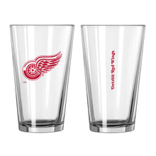 将图片加载到图库查看器,NHL Teams 16 oz Pint Glass - Assorted Team & Style Choose your