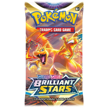 Load image into Gallery viewer, Pokemon Sword & Shield Brilliant Stars Booster Pack