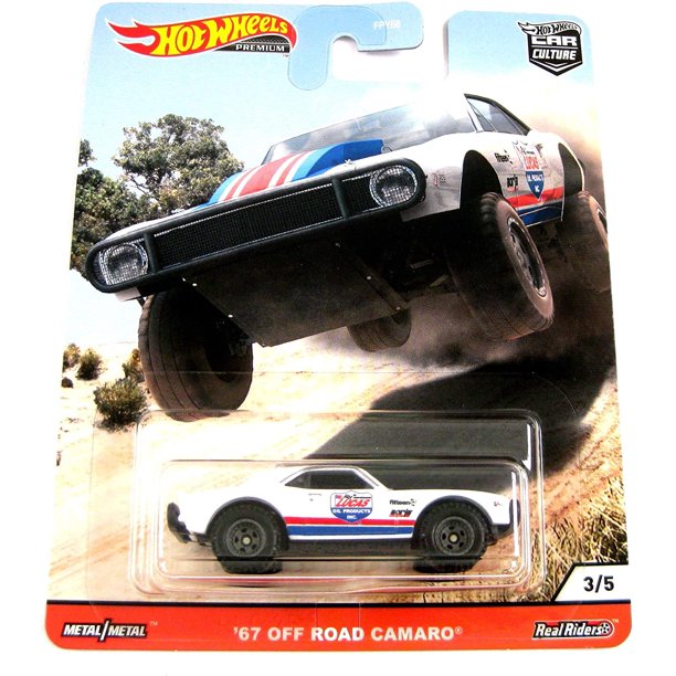 Hot Wheels Premium Car Culture Wild Terrain '67 Off Road Camaro