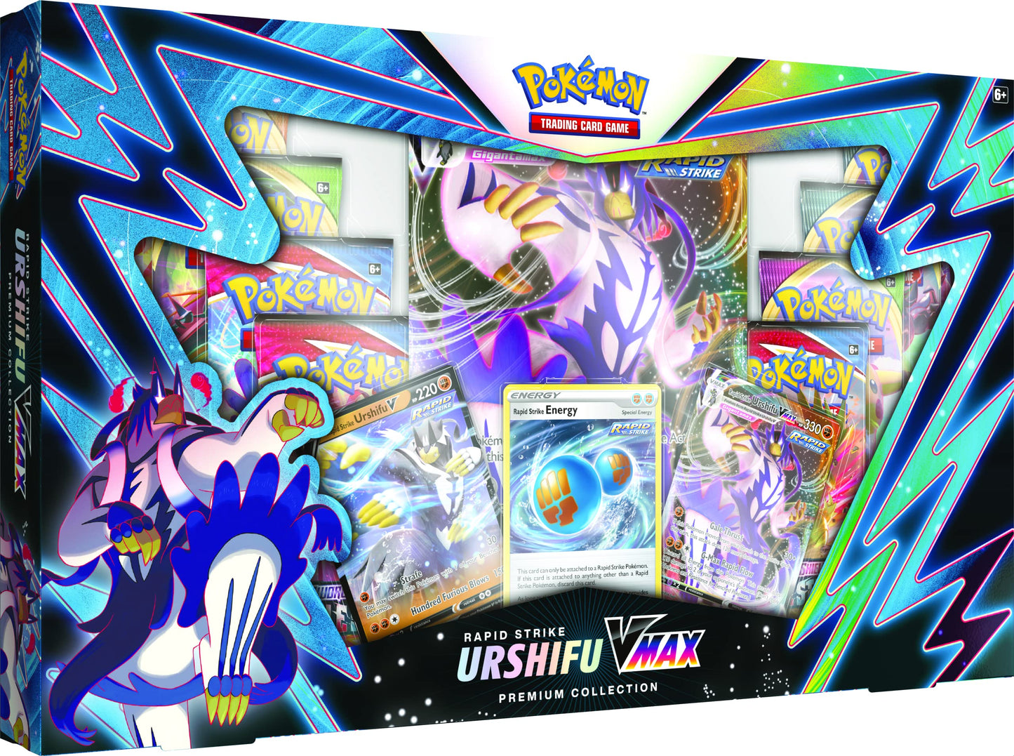 Pokémon TCG Rapid Strike Urshifu Vmax Premium Collection