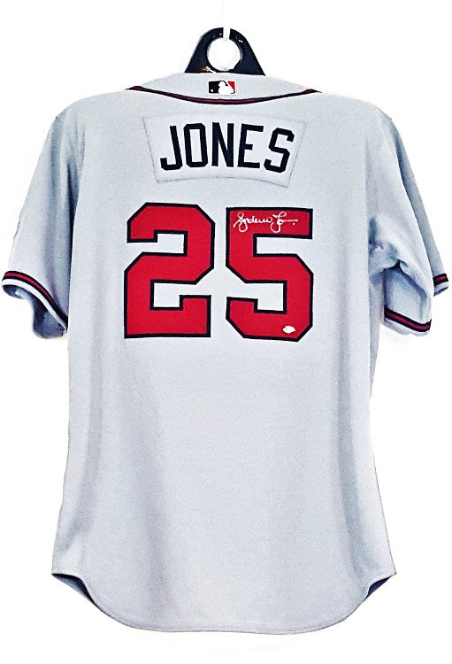 Andruw Jones Atlanta Braves Autographed Jersey