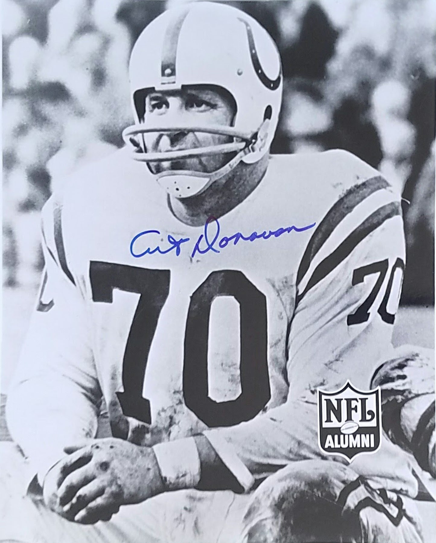 Art Donovan Signed Autographed 8x10