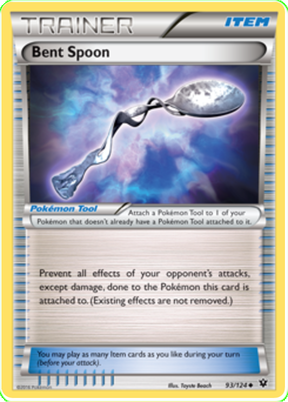 XY Fates Collide 093 Bent Spoon