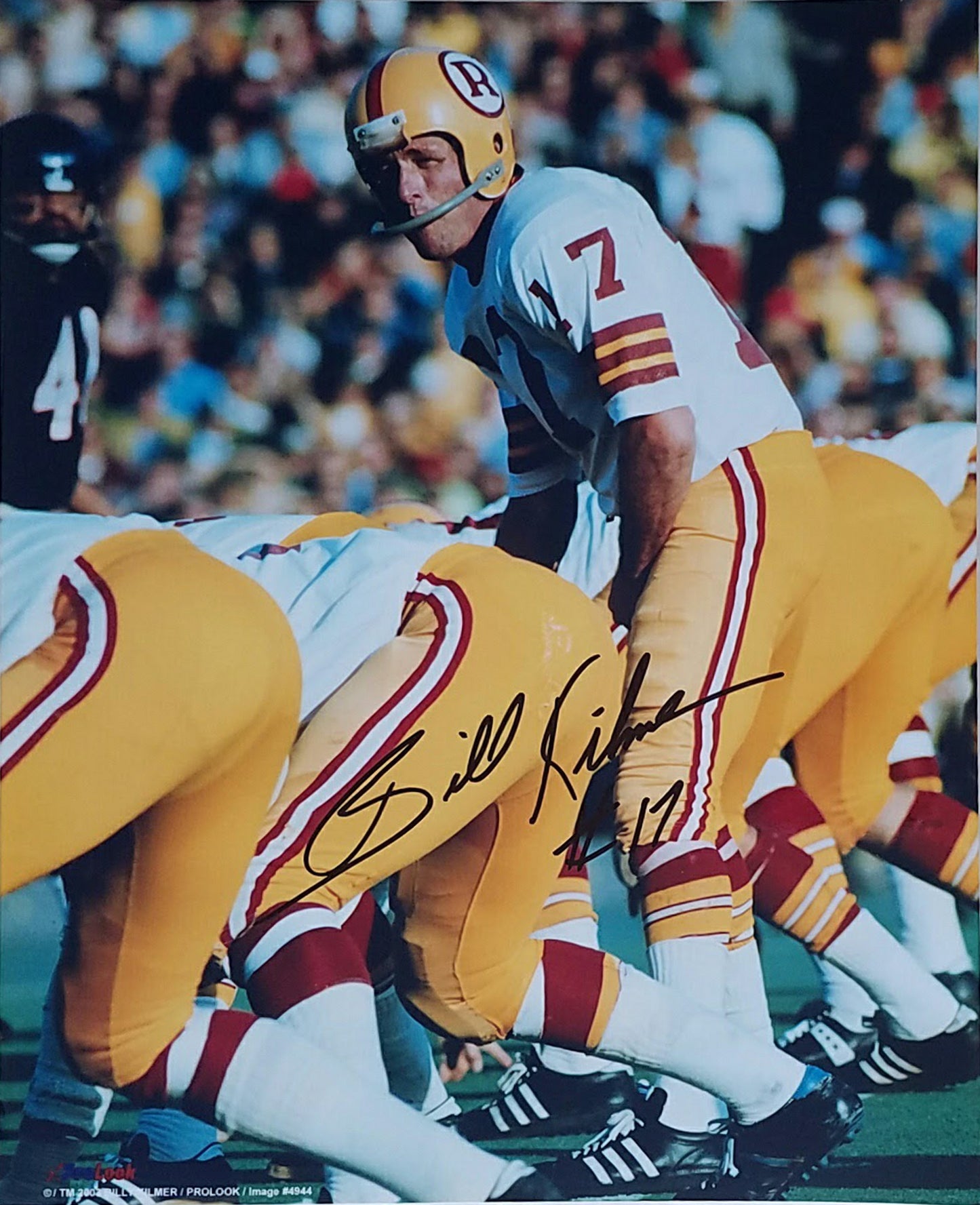 Billy Kilmer Signed Autographed 8x10