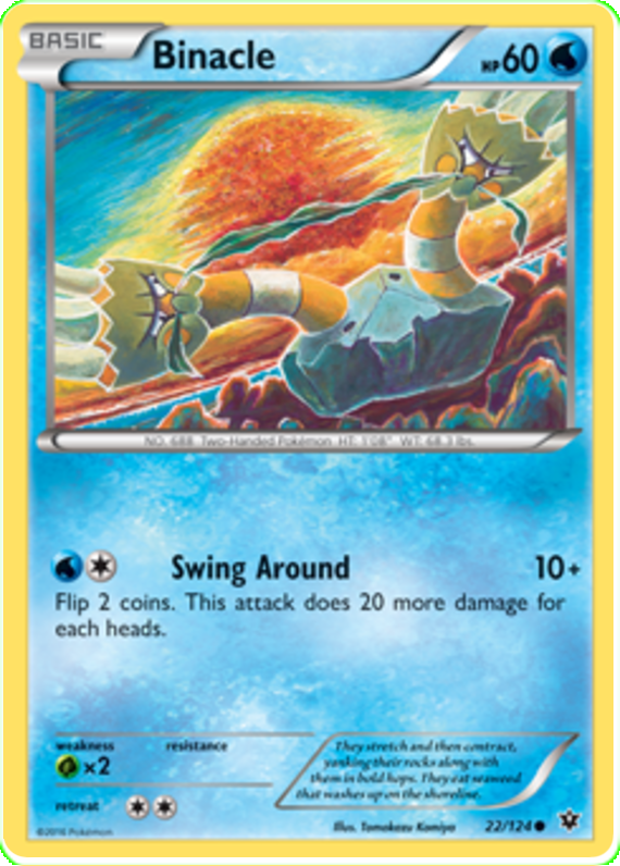 XY Fates Collide 022 Binacle