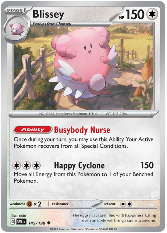 Scarlet and Violet Scarlet & Violet 145 Blissey