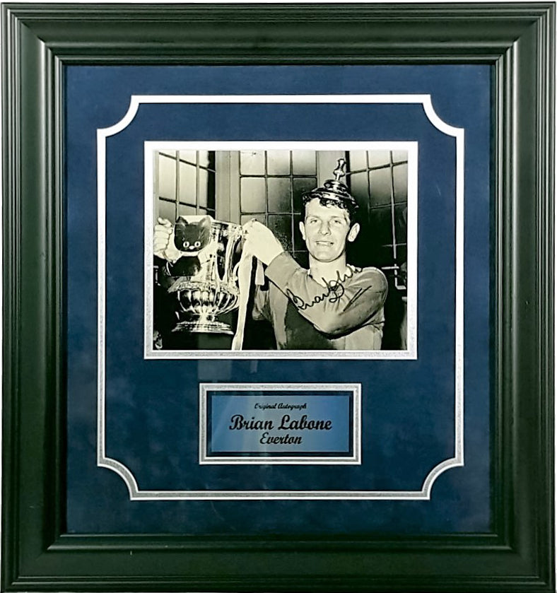 Brian Labone Signed Autographed 8x10 Framed