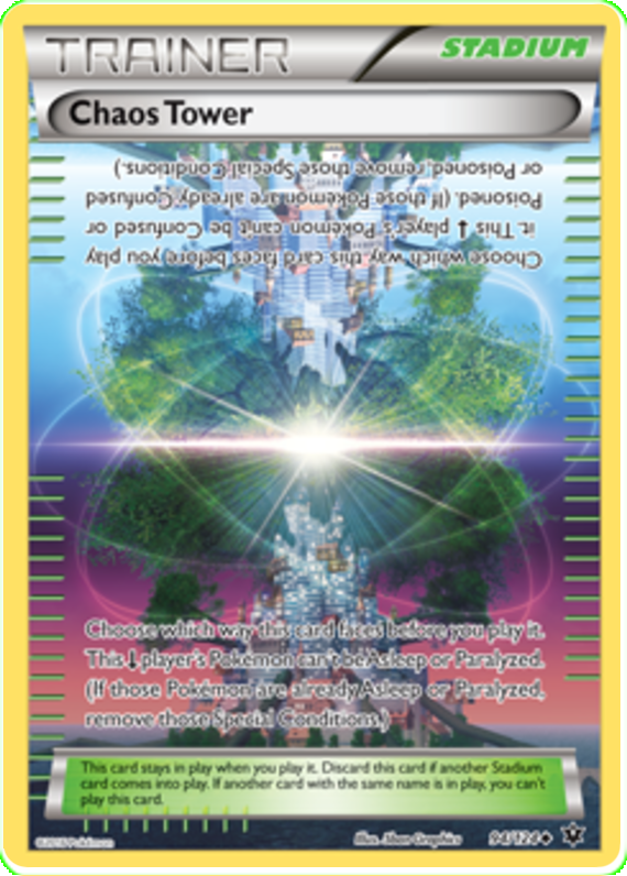XY Fates Collide 094 Chaos Tower