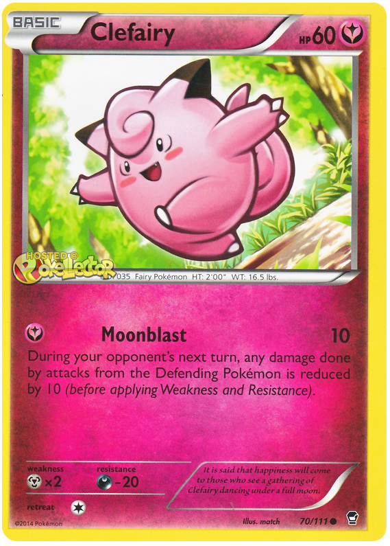 XY Furious Fists 070 Clefairy
