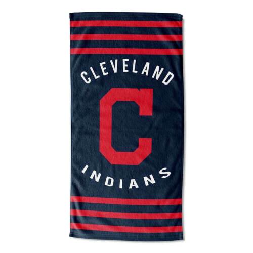 Cleveland Indians Stripes Beach Towel 30"x60"